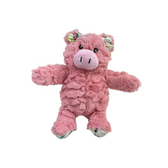 Pet Lou cerdito peluche de 9 pulgadas, juguete duradero con chirrido.