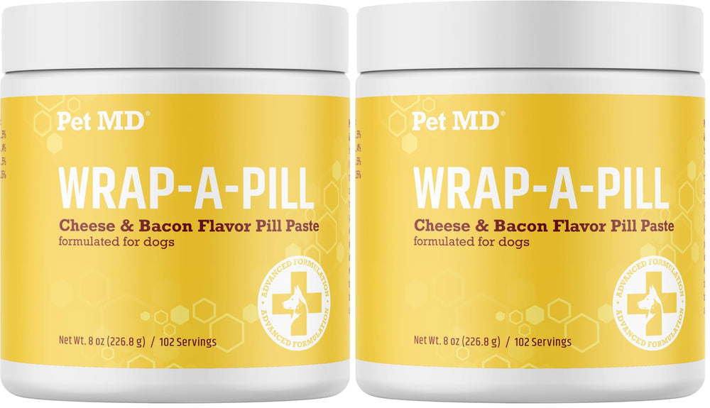 Pet MD Wrap pildora oculta en pasta queso tocino para perro