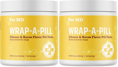 Pet MD Wrap pildora oculta en pasta queso tocino para perro