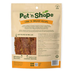 Pet 'n Shape Chik 'n Breast Jerky, sin aditivos ni colorantes artificiales.