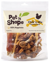 Pet ’n Shape Chik ’n Mix: torsiones envueltas de pollo, ideales como recompensa en entrenamiento