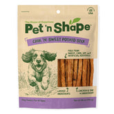 Pet 'n Shape Chik 'n Sweet Potato Stix, empaque hermético que mantiene la frescura