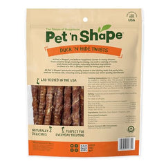 Pet 'n Shape Hide Twists rawhide sabroso: masticación duradera para perros