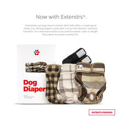 Extendrs de Pet Parents brindan ajuste extra para mayor comodidad.