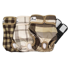 Pet Parents pañales lavables para perro; paquete listo para usar
