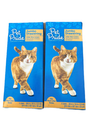Pet Pride bolsas para caja de arena grande con cierre, fácil limpieza