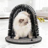 Arco de acicalado Pet Prime para gatos de interiores, cómodo y seguro.