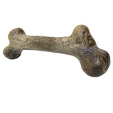 Pet Qwerks Dinosaur BarkBone mordida fuerte para masticadores agresivos, duradero y seguro