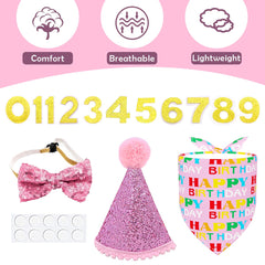 PET SHOW falda tutu rosa para perros, cintura ajustable para comodidad.