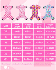 Pijama PET SHOW para perro pequeño con cuadros, suave y transpirable para dormir.