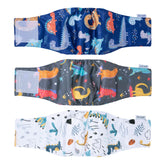 Pet Soft banda vientre perro Dino XXL, ajuste cómodo para perros machos grandes.