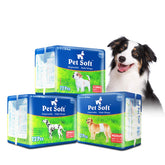 Pañales Pet Soft para machos con ajuste elástico, comodidad.