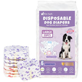 Pañales Pet Soft para perra femenina con indicador de humedad para cambios oportunos.