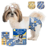 Pañales Pet Soft XXS para perras con indicador de humedad para mayor confort.