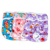 Pañales Pet Soft para hembras con ajuste ajustable para mejor comodidad.