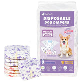 Pet Soft Pañales para perro medio en empaque, opción cómoda para el día a día.