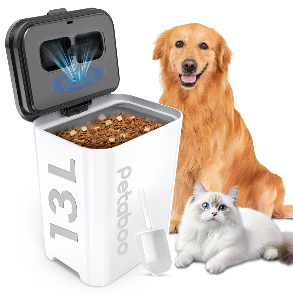 Petaboo contenedor hermético de 13L para mascotas para conservar frescura.