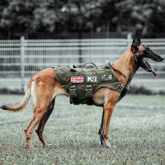 PETAC GEAR arnés táctico sin tirones para perros grandes con asa robusta