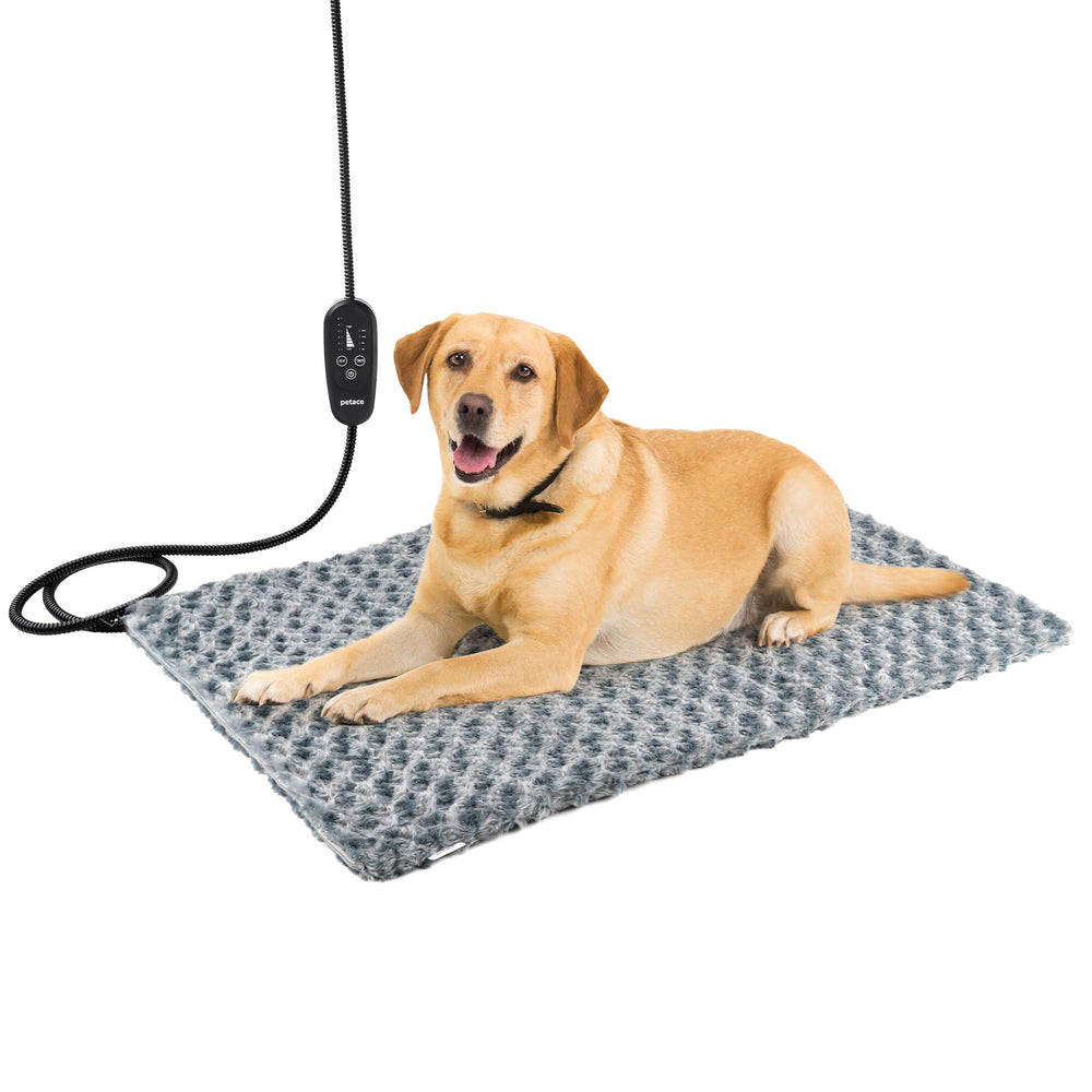 Petace cama-caliente-ajustable con termostato, descanso cálido para mascotas.