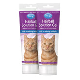 PetAg Gel de solución para bolas de pelo en gatos, frascos dos, fácil de usar en rutina diaria.