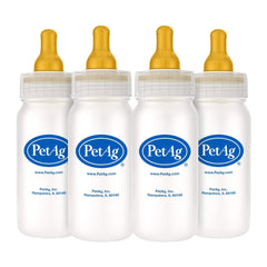 Botella PetAg Nurser de 4 onzas para uso diario con control de porciones.