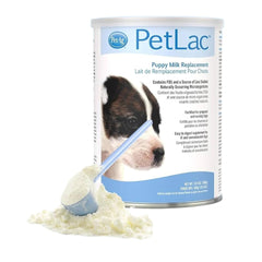 PetLac de PetAg, paquete de dos latas, conveniente para la alimentación.