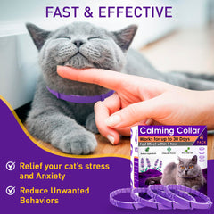 PetAtlas collar calmante para gatos con diseño ligero que permite movilidad