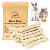 Petawi bastones bambú dulces para conejo: promueven masticación natural y juego.