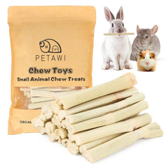 Petawi bastones bambú dulces para conejo: promueven masticación natural y juego.
