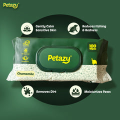 Petazy toallitas para rostro: higiene delicada y refrescante.