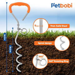 Petbobi manija suave naranja para un agarre cómodo