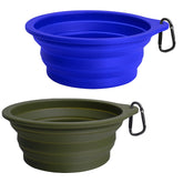 PetBonus tazón colapsable grande para agua, ideal para salidas con mascotas.