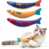 PetBusy juguete pez con crujido y sonido para estimular juego activo