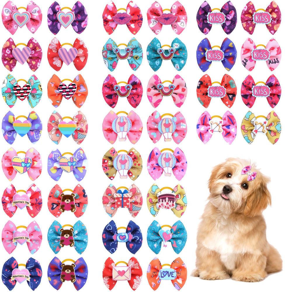 Petbuy lazo navidad para perro, nudo pequeño para estilos festivos.