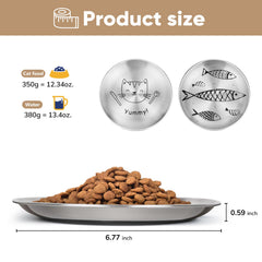 Petdream cuenco apto lavavajillas facilita la limpieza tras comer.