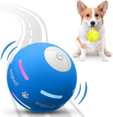 PetDroid bola interactiva con sensor de movimiento para perros, diversión automática.