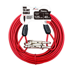 Petest cable de 40 pies para perros, ideal para paseos y áreas abiertas.
