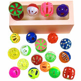 Pelotas PETFAVORITES con cascabeles para gatos, 20 piezas, entretenimiento seguro