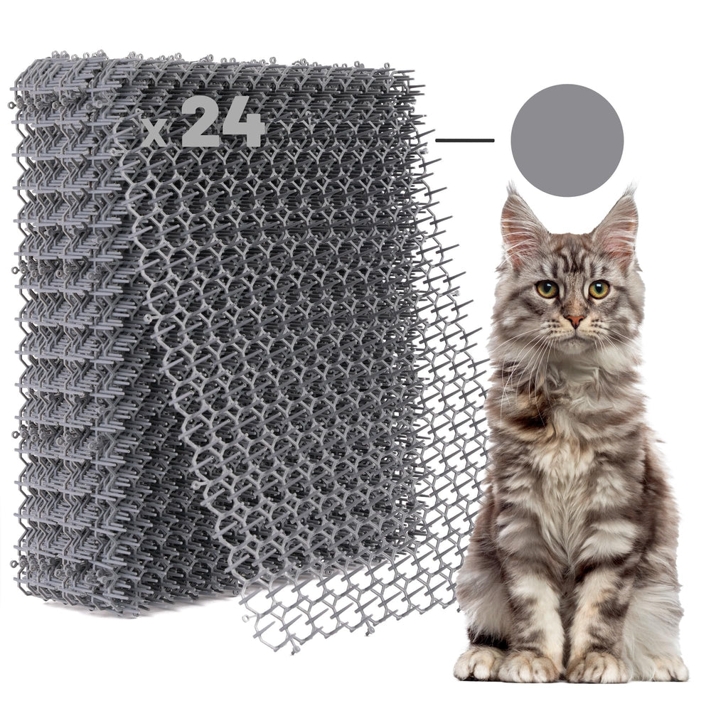 Petfolio alfombra disuasoria para gatos con espigas, ideal para evitar subir a muebles.