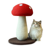 PETFROH poste rascador sisal seta roja; ideal para afilar garras en interiores.