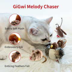 PETGEEK GiGwi diseño colgante, facilita el juego interactivo cerca de ti
