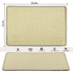 Pethave rascador gatos sisal natural con diseño anti deslizante para mayor estabilidad