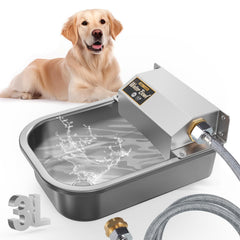 PETHIND bebedero automático para perros en exterior, agua fresca y lista para usar