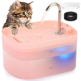 Petilog fuente para gatos con chorro de agua, favorece la hidratación diaria.