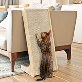 PETKARAY rampa-rasca-sisal-gatos: superficie resistente para rascar y ejercitar