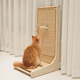 PETKARAY rascador en forma de L con sisal para gatos, para afilar uñas.