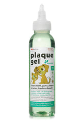 Petkin Gel de placas: brillo dental para perros y gatos sin cepillado.