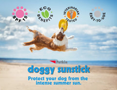 Petkin Sunstick para hocico, protección suave sin grasa.