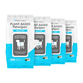 Petkin toallitas basadas en planta para perros y gatos, limpian y desodorizan.