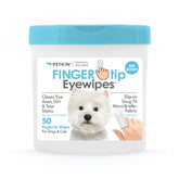 Petkin: envase de 50 toallitas para ojos de perros y gatos para limpieza suave diaria